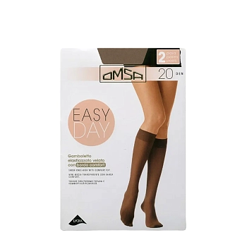 Гольфы Daino 3/4, 2 пары / Gamb. Easy Day 20