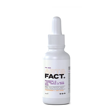 ART&FACT Сыворотка омолаживающая для лица с ниацинамидом 5% и ретинолом 0,4% / Niacinamide 5%+Retinol 0,4% 30 мл