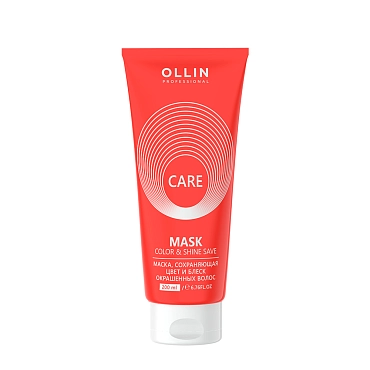 OLLIN PROFESSIONAL Маска сохраняющая цвет и блеск окрашенных волос / Color & Shine Save Mask 200 мл