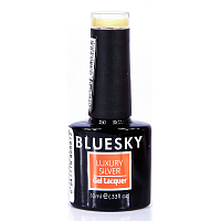 LV242 гель-лак для ногтей / Luxury Silver 10 мл, BLUESKY