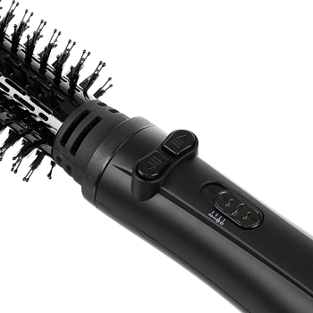 DEWAL PROFESSIONAL Фен-щетка Pro Air Shine черная, 2 насадки 38 и 50 мм, 1200 Вт, фото 4