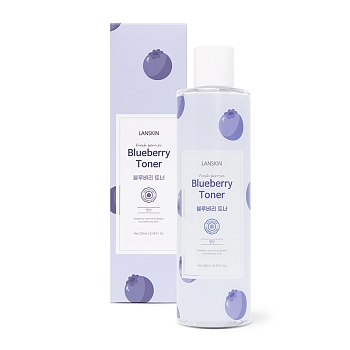 LANSKIN Тонер питательный с голубикой / LanSkin 250 мл, фото 3