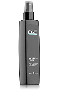 NIRVEL PROFESSIONAL Спрей-кондиционер для увлажнения и поддержания холодных оттенков блонд (тонер) / ARTIC BLOND TONER 250 мл