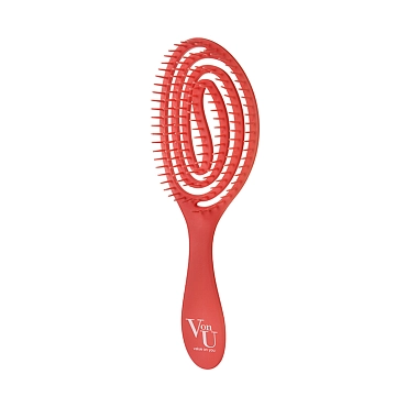 VON-U Расческа для волос, красная / Spin Brush Red