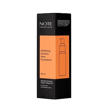 NOTE Основа тональная для лица стойкая с матирующим эффектом 129 / NOTE 30 мл, фото 5