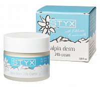 Био-крем для лица Уход 24 часа / ALPIN DERM with Edelweiss 50 мл, STYX NATURCOSMETIC