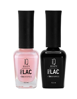 IQ BEAUTY 003 лак для ногтей укрепляющий с биокерамикой / Nail polish PROLAC + bioceramics 12.5 мл, фото 4