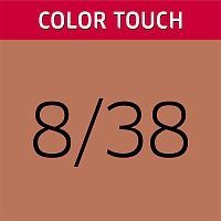 WELLA PROFESSIONALS 8/38 краска для волос, светлый блонд золотой жемчуг / Color Touch 60 мл, фото 2