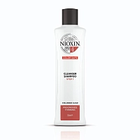 NIOXIN Шампунь очищающий для химически обработанных, заметно редеющих волос, Система 4, 300 мл, фото 1