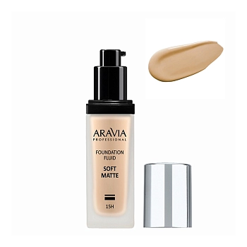 ARAVIA Professional Крем тональный матирующий для лица, 02 / foundation SOFT MATTE 30 мл, фото 3