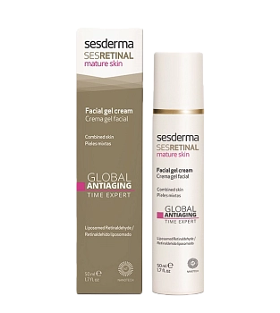 SESDERMA Крем-гель омолаживающий для лица Эксперт времени / SESRETINAL MATURE SKIN Facial gel creaml 50 мл, фото 2