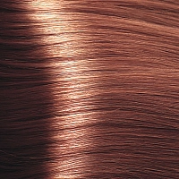 8.44 крем-краска для волос с гиалуроновой кислотой, светлый блондин медный интенсивный / HY 100 мл, KAPOUS