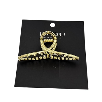 IWOU PROFESSIONAL Краб для волос средний Золотая петля 1шт, фото 2