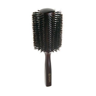 DEWAL PROFESSIONAL Брашинг деревянный, натуральная щетина, темный d 38/78 мм