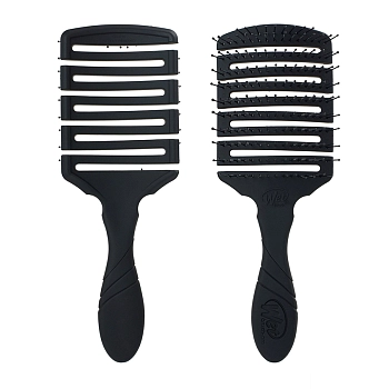 WET BRUSH Щетка для быстрой сушки волос с мягкой ручкой, прямоугольная черная / PRO FLEX DRY PADDLE BLACK, фото 4