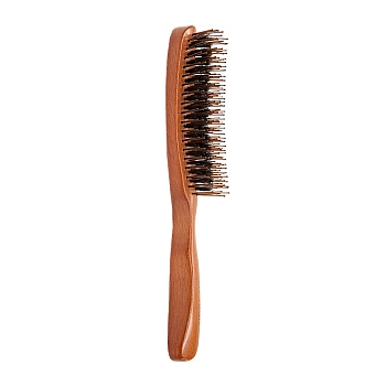 I LOVE MY HAIR Щетка парикмахерская для волос Shiny Brush, деревянная, фото 2
