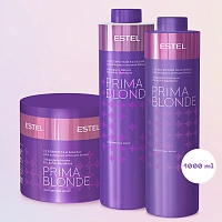 ESTEL PROFESSIONAL Шампунь серебристый для волос / OTIUM Prima Blond 1000 мл, фото 3