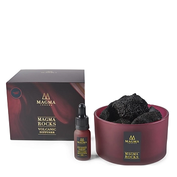Аромадиффузор из вулканической лавы, чарующая амбра / Magma London 15 мл