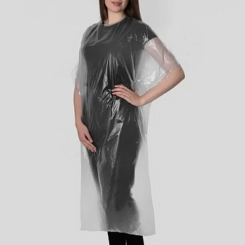 KAPOUS Пеньюар полиэтиленовый 50 шт/уп 100 х160 см, фото 2