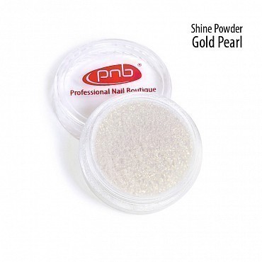 PNB Втирка-блеск золотой жемчуг / Shine Powder PNB, Gold Pearl 1 г