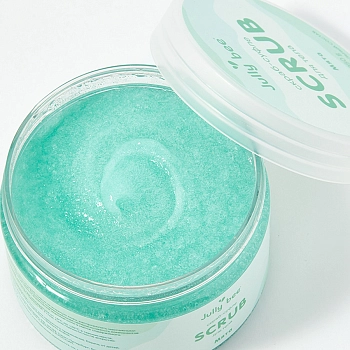JULLY BEE Скраб-суфле увлажняющий для тела с ароматом мяты / Jully Bee 300 гр, фото 2