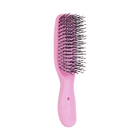 I LOVE MY HAIR Щетка парикмахерская для волос Spider Soft 1503, розовая матовая S, фото 2