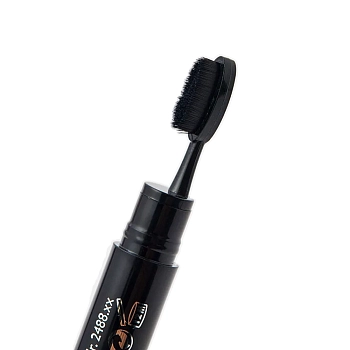 MAKE UP FACTORY Карандаш автоматический для бровей, 07 темный серо-коричневый / Triangle Brow Styler 0,25 гр, фото 4