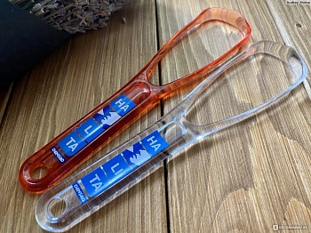 DENTAID Скребок для полости рта в твердой упаковке Halita Tongue Cleaner, фото 3