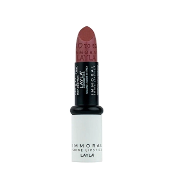 LAYLA COSMETICS Помада блестящая для губ, №15 / IMMORAL SHINE LIPSTICK ONE WISH GYPSY QUEEN 4 гр, фото 1