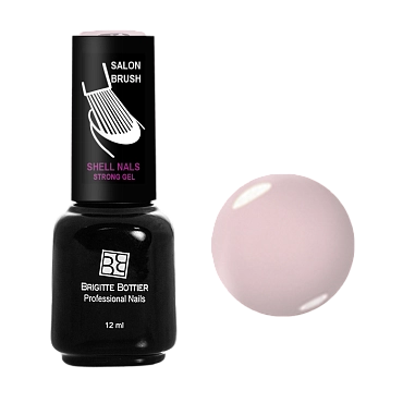 BRIGITTE BOTTIER 956 гель-лак для ногтей, розовый кварц / Shell Nails 12 мл