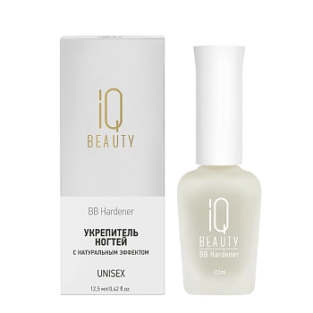 IQ BEAUTY Укрепитель тонирующий для ногтей с натуральным эффектом / BB Hardener Unisex 12,5 мл, фото 2