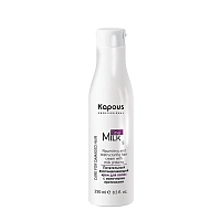 KAPOUS Крем питательный восстанавливающий с молочными протеинами для волос / Milk Line 250 мл, фото 2