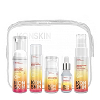 ICON SKIN Набор средств c витамином С для ухода за всеми типами кожи № 3, 5 средств / Re Vita C travel size, фото 1