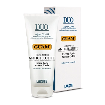 GUAM Крем антицеллюлитный интенсивный с разогревающим эффектом / DUO 200 мл, фото 2