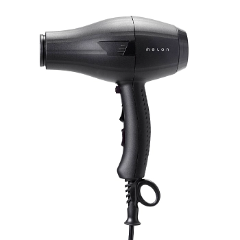 Фен профессиональный для волос VIXEN1 Компакт, чёрный матовый, 2 насадки-концентратора 2000W