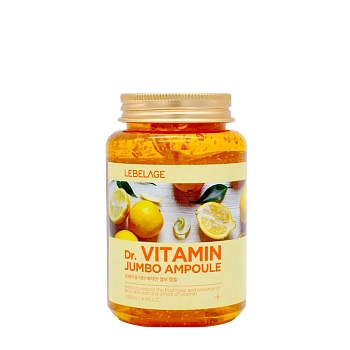 Сыворотка ампульная для сияни кожи лица с витаминами / Lebelage Dr.Vitamin Jumbo 250 мл