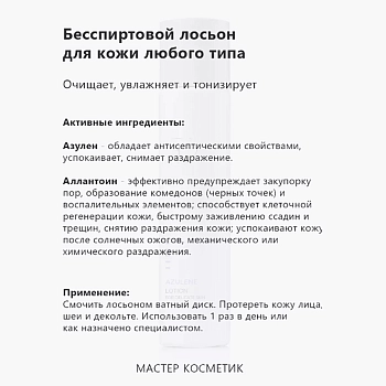 HOLY LAND Лосьон универсальный для лица с азуленом / Azulen Lotion 250 мл, фото 2