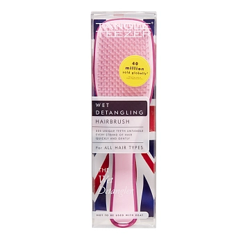 TANGLE TEEZER Расческа для волос / The Wet Detangler Raspberry Rouge, фото 5