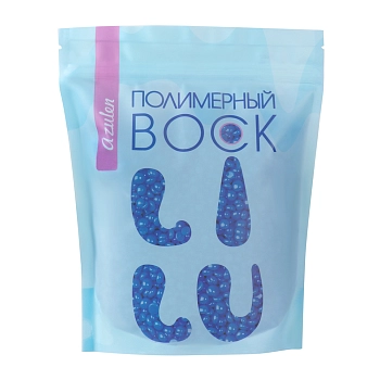 LILU Воск полимерный в гранулах, полупрозрачный Azulen / LILU 700 гр, фото 1