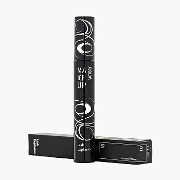 MAKE UP FACTORY Тушь экстра объем для ресниц, черный / Lash Explosion 14 мл, фото 2