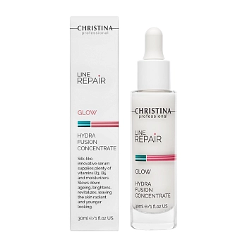 CHRISTINA Сыворотка-концентрат увлажняющая / Line Repair Glow Hydra Fusion Concentrate 30 мл, фото 2