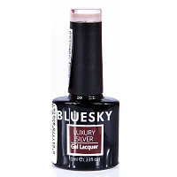 LV167 гель-лак для ногтей / Luxury Silver 10 мл, BLUESKY