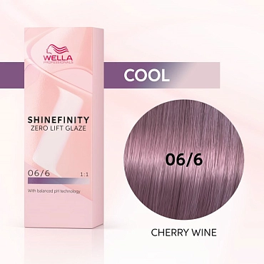 WELLA PROFESSIONALS 06/6 гель-крем краска для волос / WE Shinefinity 60 мл
