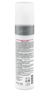 ARAVIA Professional Вода мицеллярная 3 в 1 с экстрактом готу кола / Micellar Pure Water 250 мл, фото 3