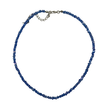 Чокер Кристалики голубой