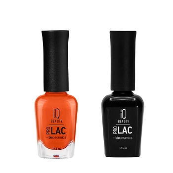 IQ BEAUTY 072 лак профессиональный укрепляющий для ногтей с биокерамикой / Nail polish PROLAC+bioceramics 12,5 мл, фото 2