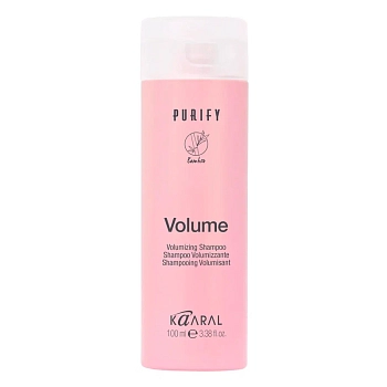 Шампунь-объем для тонких волос / Volume Shampoo PURIFY 100 мл 