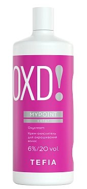 TEFIA Крем-окислитель для окрашивания волос 6% (20 vol) / Mypoint COLOR OXYCREAM 900 мл