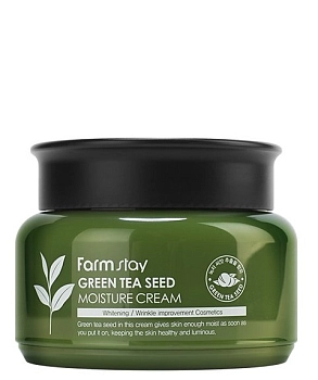 Крем увлажняющий с семенами зеленого чая 100 гр