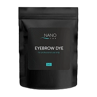Краска для бровей в саше, темно-коричневый / NanoTap, dark brown 1+1, 30 гр, NANO TAP